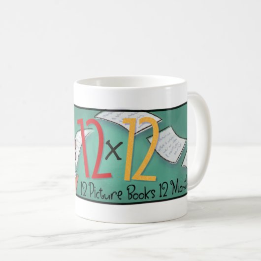 12 x 12 bannière Mug 3 (Devant droit)