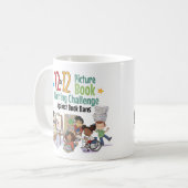 12 x 12 Contre Les Interdictions De Livres Mug (Devant gauche)
