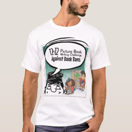 12 x 12 Tegen Boekenverbod Mannen T-Shirt