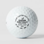 12 x Aangepaste Foto Logo Titleist Pro V1 Golfball Golfballen (Voorkant)