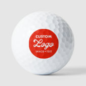 12 x Balles de Golf sur Mesure avec Logo - Entrepr (Recto)