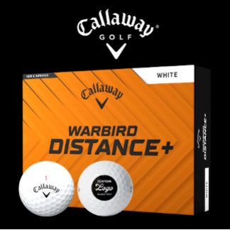 12 x Callaway Warbird Custom Logo Golfballen