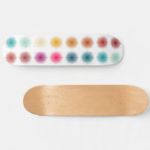 12 Zonnen Kleurverloop Skateboard (Horizontaal)