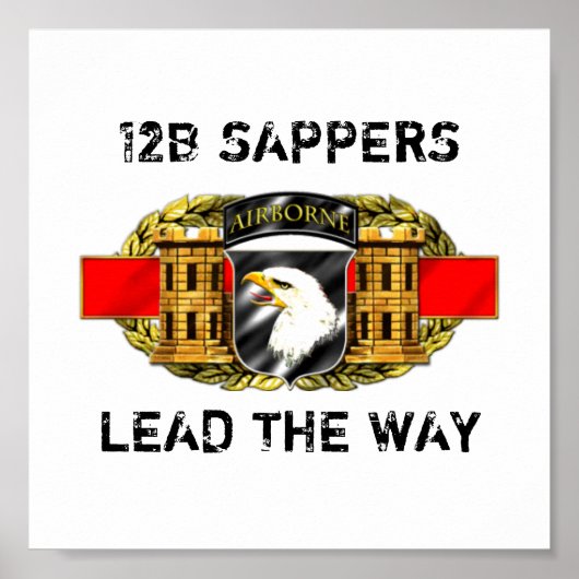 12B 101e Luchtvaartsector Poster (Voorkant)