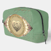 12e/30e Anniversaire de perles Sac à coudre (Coin droit)