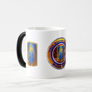 12e brigade van de gevechtsluchtvaart magische mok