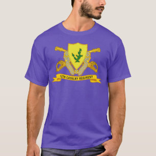 12e Cavalerie Regiment w Br Ribbon T-shirt