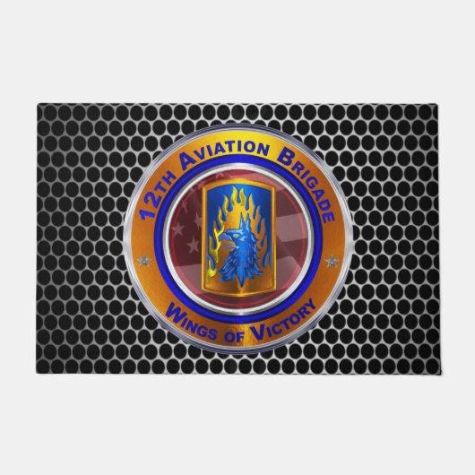 12e Combat Aviation Brigade Deurmat (Voorkant)