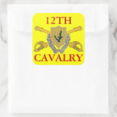 12E ÉTIQUETTES DE CAVALERIE (Sac)