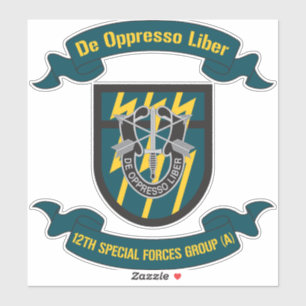 12e groep speciale strijdkrachten (luchtvervoer) 1 sticker