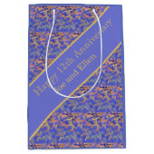 12e Jubileum, Jubileum zijde Medium Cadeauzakje (Voorkant)