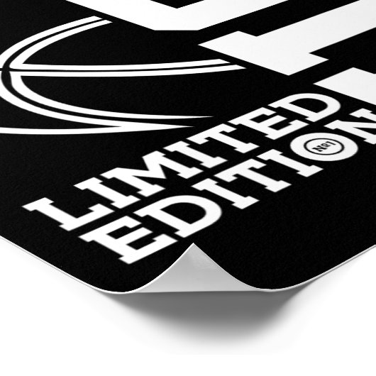 12e verjaardag Basketbal Limited Edition 2011 Poster (Hoek)