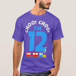 12e verjaardag Choo Choo Trein T-shirt