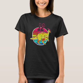 12e verjaardag I Parasaurolophus I Familie Matchin T-shirt