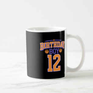 12e verjaardag jongen basketbal minnaar 12 jaar ou koffiemok