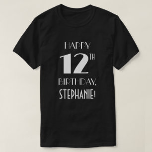 12e verjaardag - Kunstdeco geïnspireerd Shirt