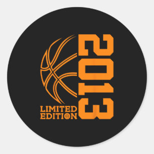 12e verjaardag Sketll Limited Editie 2013 Ronde Sticker
