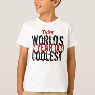 12e verjaardag van de 12e verjaardag van het cadea t-shirt
