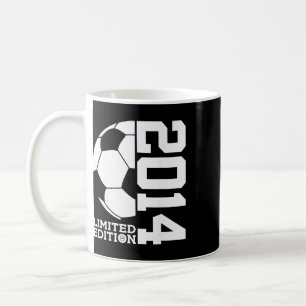 12e verjaardag Voetbal Limited Edition 2014 Koffiemok