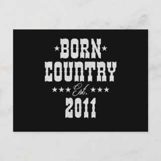 12e verjaardag voor Country Western-muziekfan Briefkaart