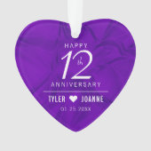 12ème anniversaire de l'élégant Mariage de soie (devant)