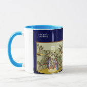 12ème Jour de tasse de Noël (12 batteurs battant (Gauche)