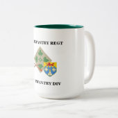 12ème Tasse de division d'infanterie de régiment (Devant droit)