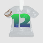 12èmes seahawks d'ornement d'homme (devant)