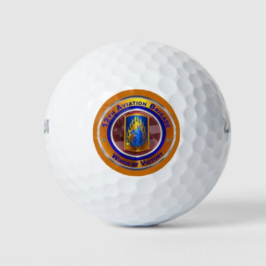 12th Combat Aviation Brigade Golfballen (Voorkant)