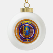 12th Combat Aviation Brigade Keramische Bal Ornament (Voorkant)