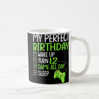 12th Perfect Birthday Boys Gaming 12 Years Old Gif Koffiemok