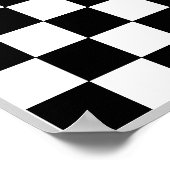12x12 Checkers LABEL Board (Fridge Magnet Game) Poster (Hoek)