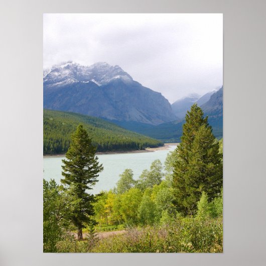 12x16 Poster Glacier National Park (Voorkant)