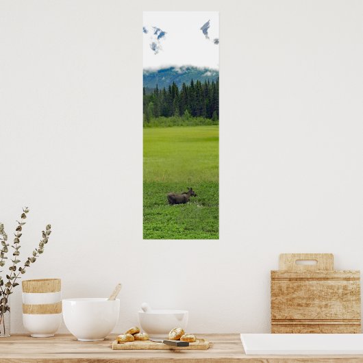 12x36 Poster Papier (Matte) d'orignal (Cuisine)