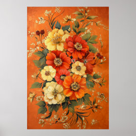 1300 bloemen poster