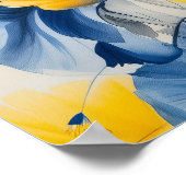 1304 Bloemen Poster (Hoek)