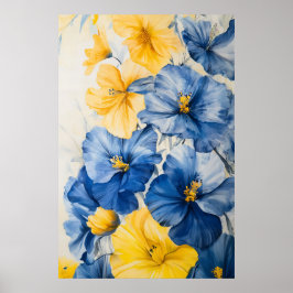 1304 Bloemen Poster