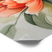 1307 Bloemen Poster (Hoek)