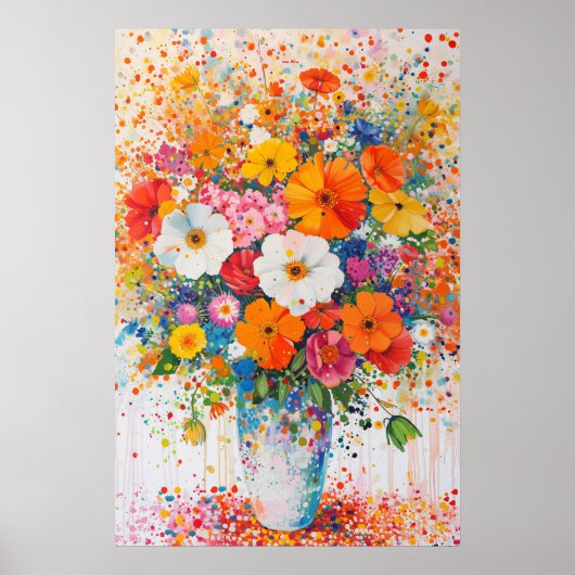 1308 Bloemen Poster (Voorkant)