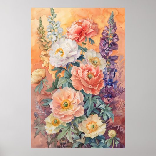1311 Bloemen Poster (Voorkant)