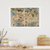 131-0058260/1 Catalaanse atlas: nadere informatie  Poster (Keuken)