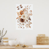 1320 Bloemen Poster (Keuken)
