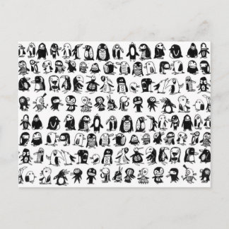 132 Pinguïns Briefkaart