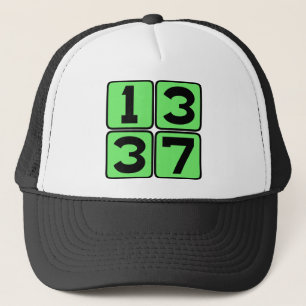 1337 Leet Leetspeak Eleet Internet Meme Slang Trucker Pet