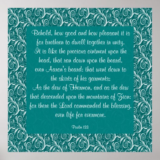 133 Poster Psalm (Voorkant)