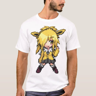 135 JOLTEON Girl Sprite Pixel Art — VOLLEDIG POKED T-shirt