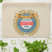 135th Serviette d'anniversaire (Plié)