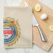 135th Serviette d'anniversaire (Quart Plié)