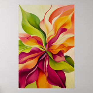 1376 Bloemen Poster