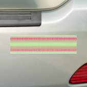 137 BUMPERSTICKER (Op auto)